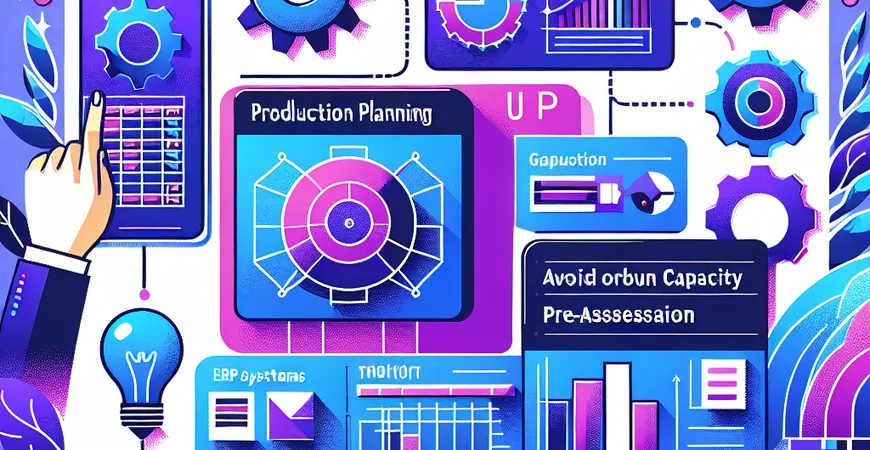 生产计划 ERP 系统趋势：产能预评估如何避免订单积压？